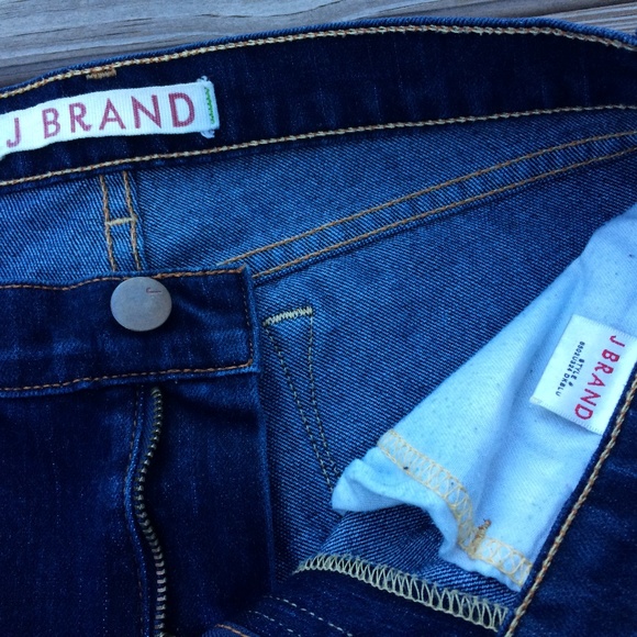 J Brand Women Jeans Denim Dark Blue Boot Cut 25 - Picture 4 of 8